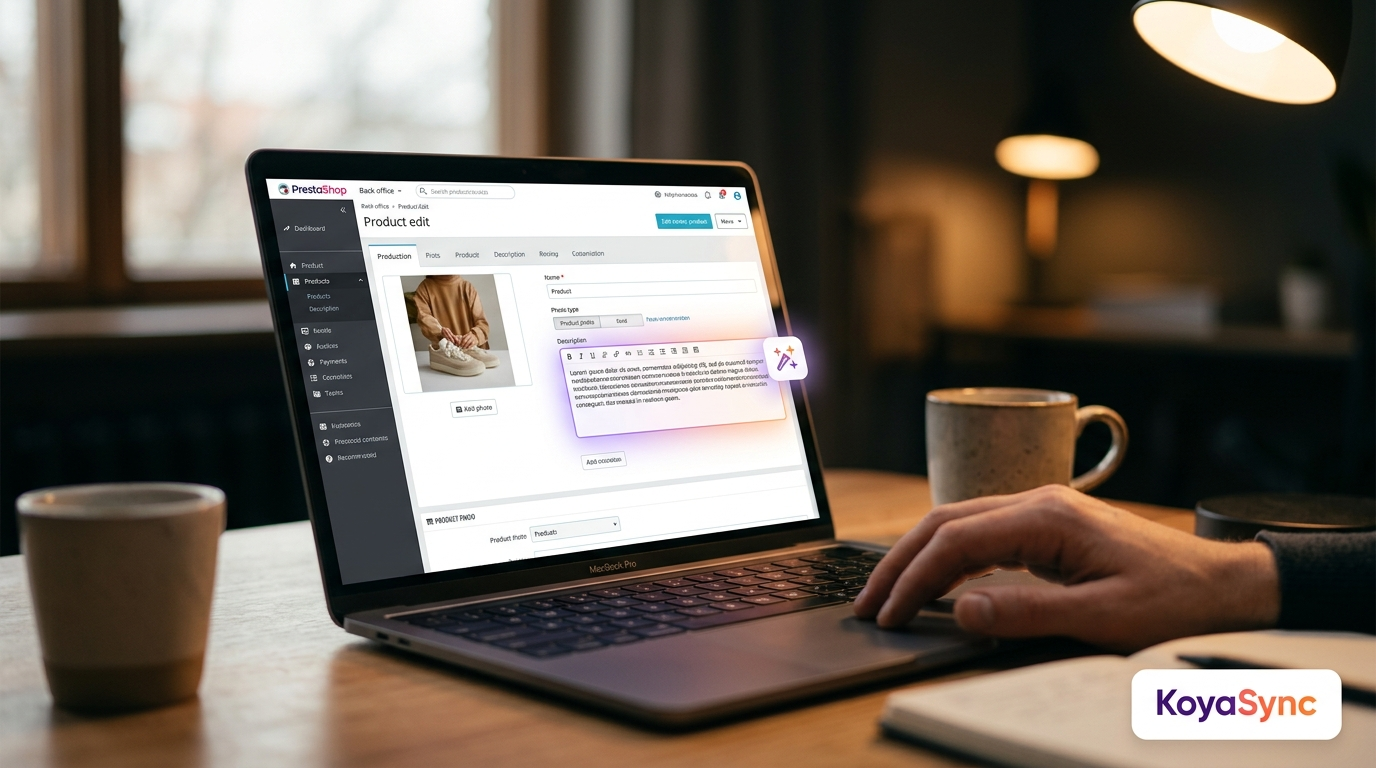 PrestaShop et l'IA en 2026 : ce qui marche vraiment pour les fiches produits